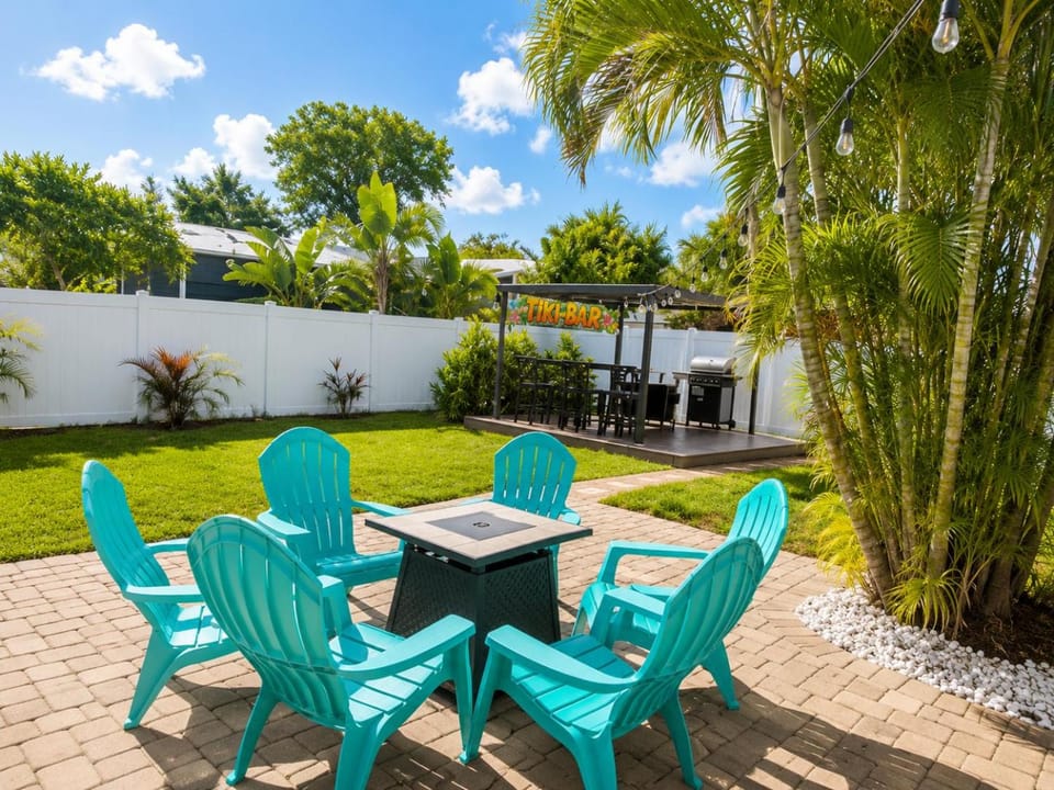 Patio, BBQ facilities