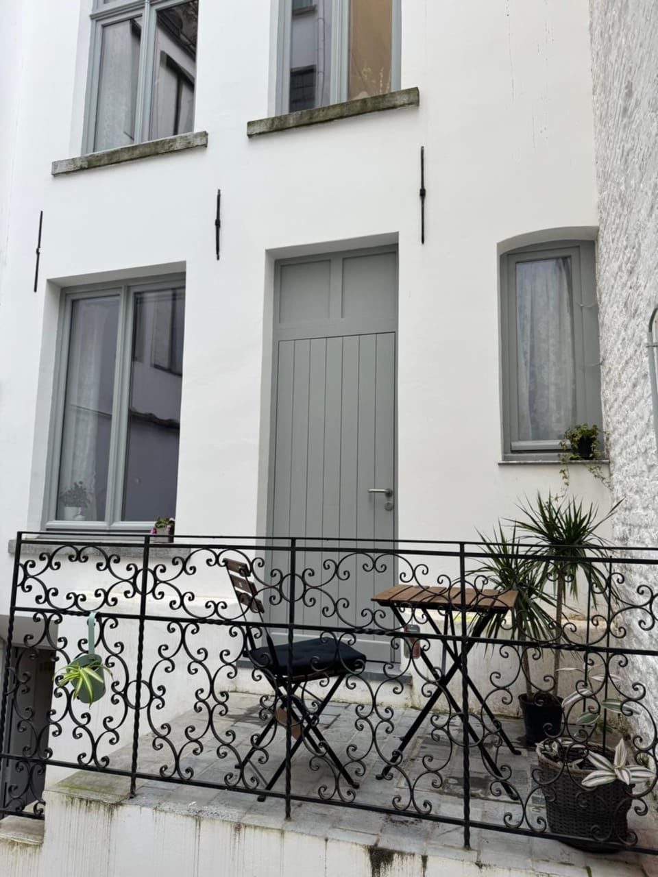 Property building, Patio