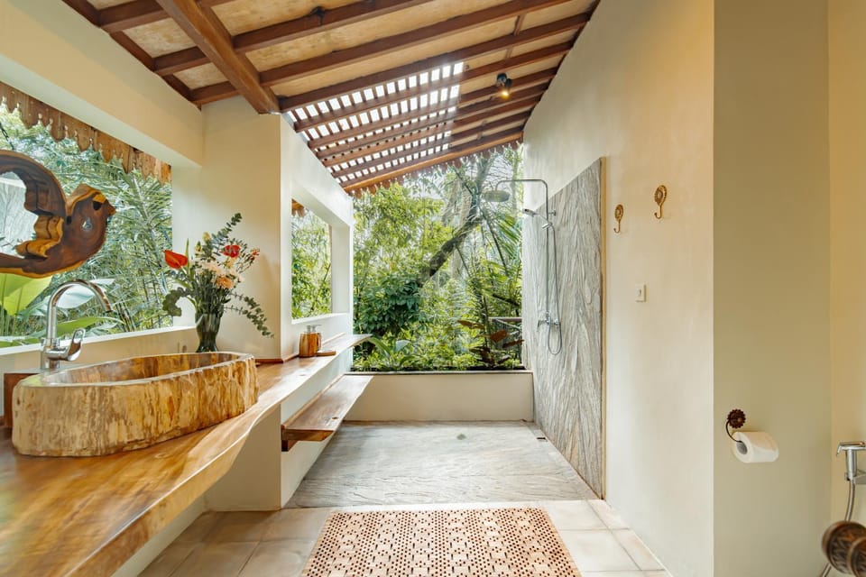 Natural landscape, Bathroom, Open Air Bath