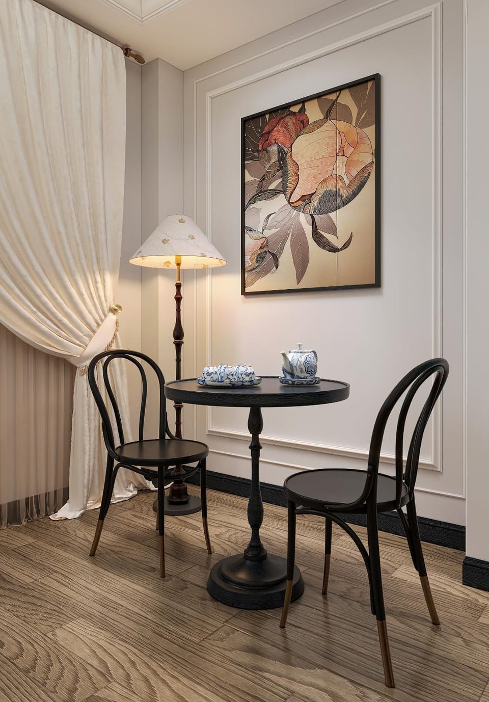 Living room, Dining area