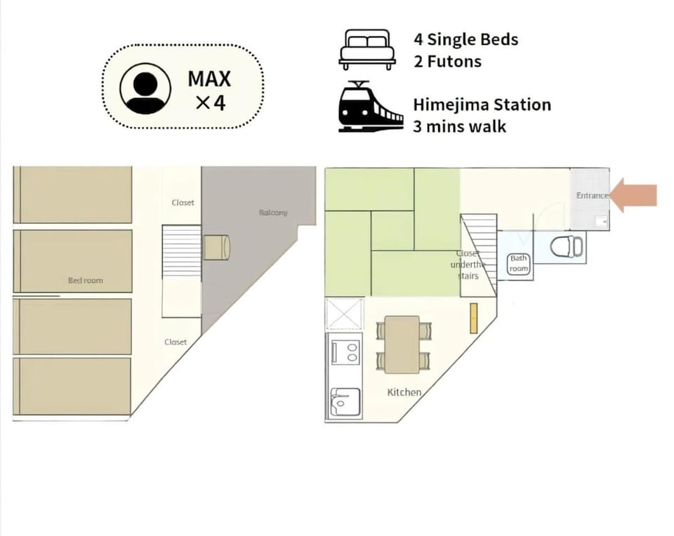 Himejima House 姫島戸建 Apartment in Osaka