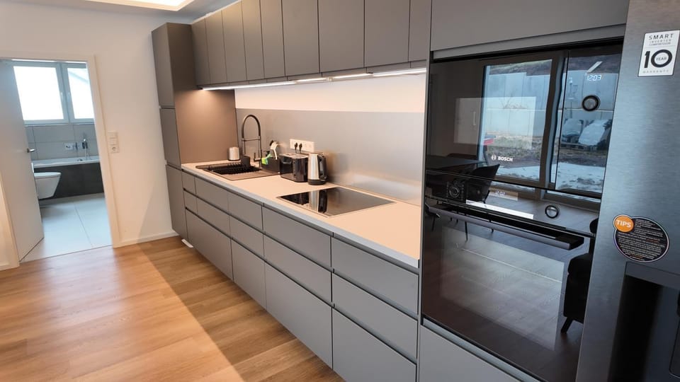 Coffee/tea facilities, Kitchen or kitchenette, dishwasher, stove