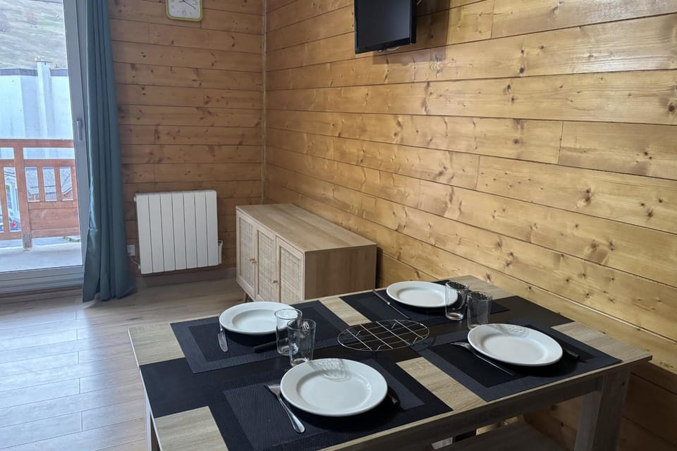 Studio with mountain view balcony Apartment in Les Deux Alpes