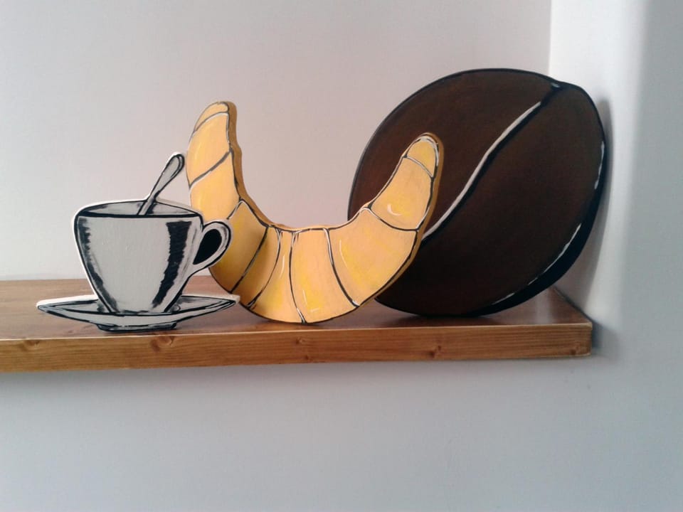 Staff, Property logo or sign, Decorative detail, Communal kitchen