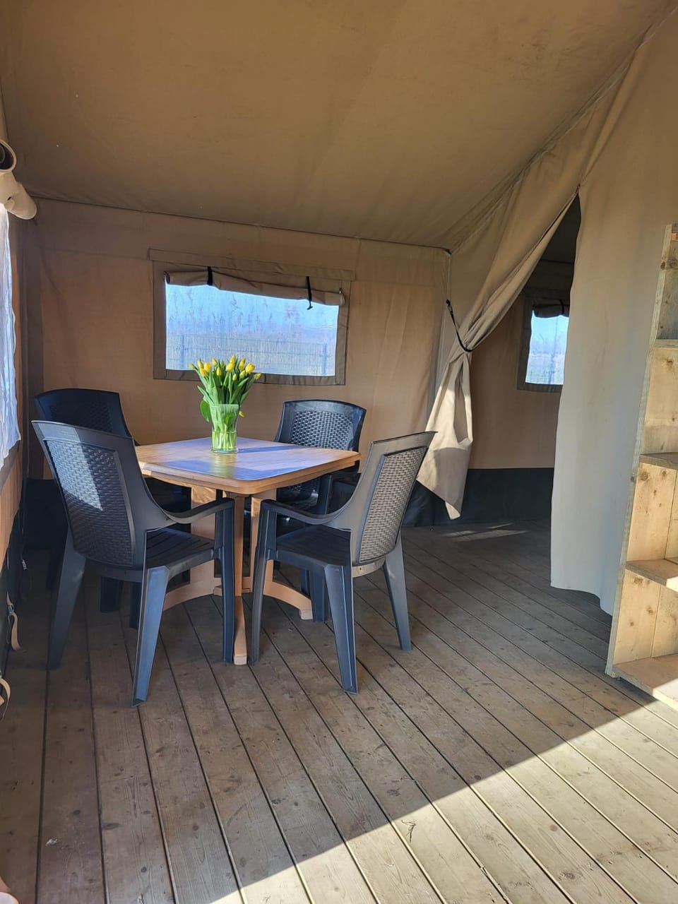 Day, View (from property/room), Living room, Seating area, Dining area