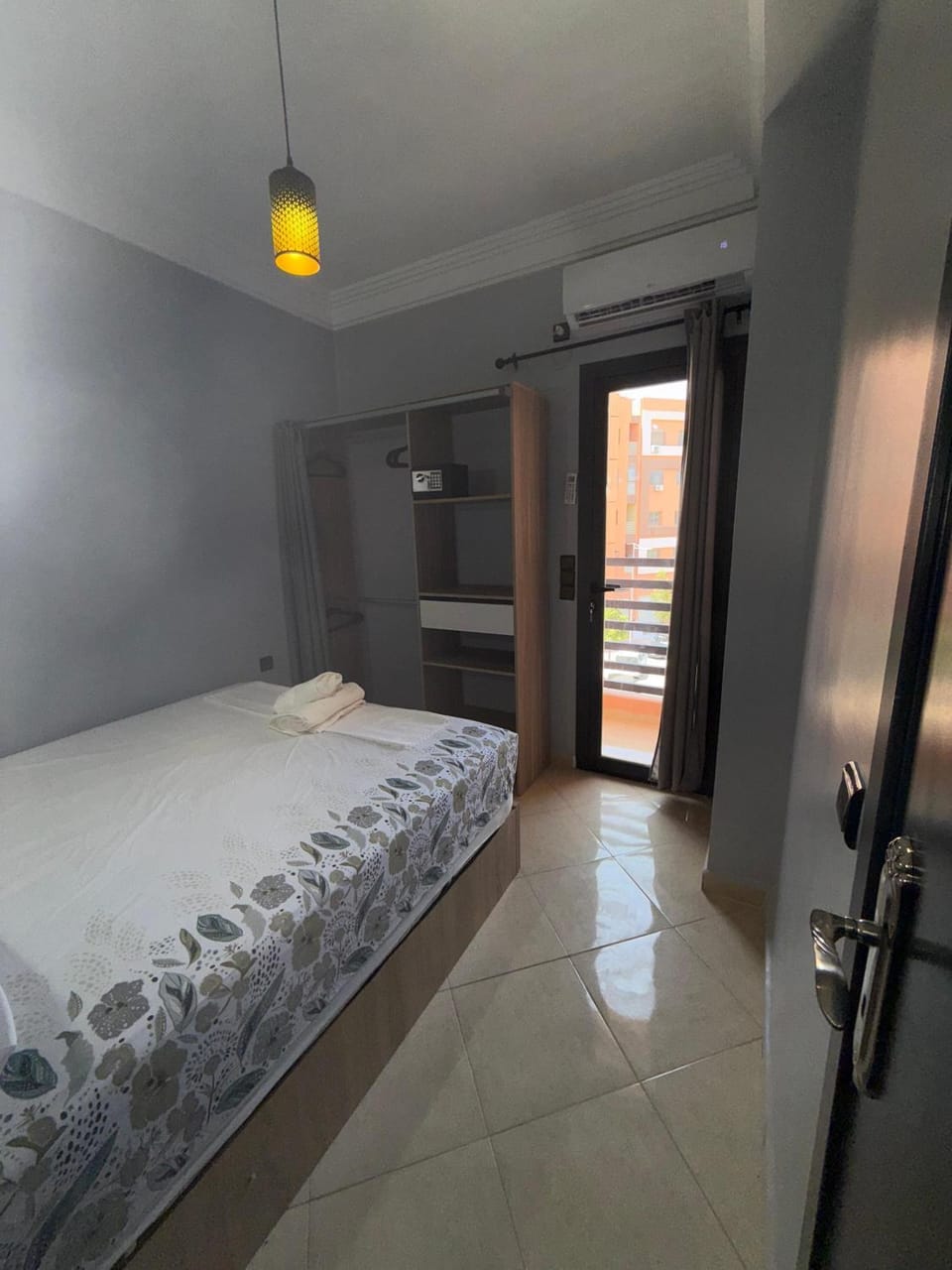 Bed, Photo of the whole room, Bedroom, wardrobe