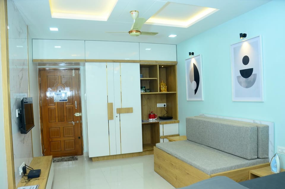 A Luxury Suit with Balcony Apartment in Karnataka