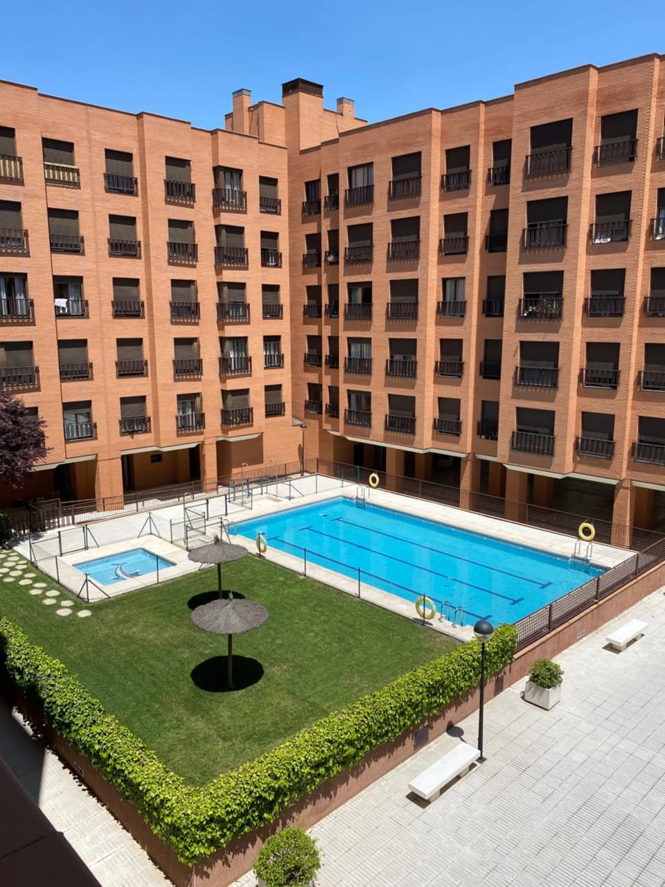 Property building, Pool view, Swimming pool
