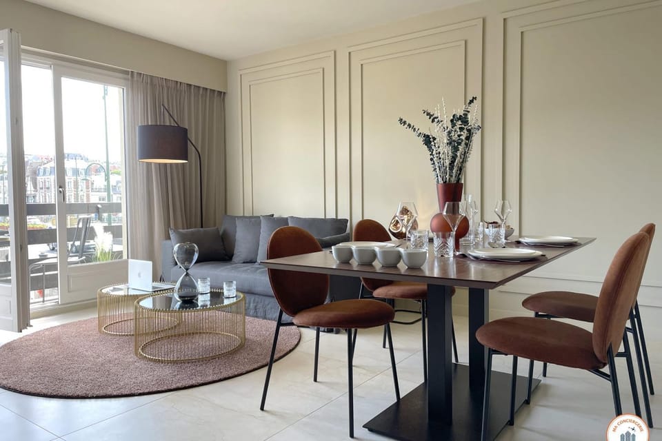 l'Elégance - Vue dégagée - Balcon - Parking Apartment in Deauville