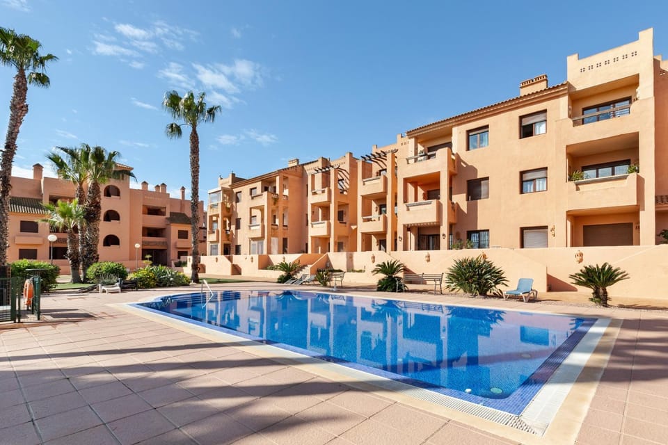Property building, Living room, Swimming pool