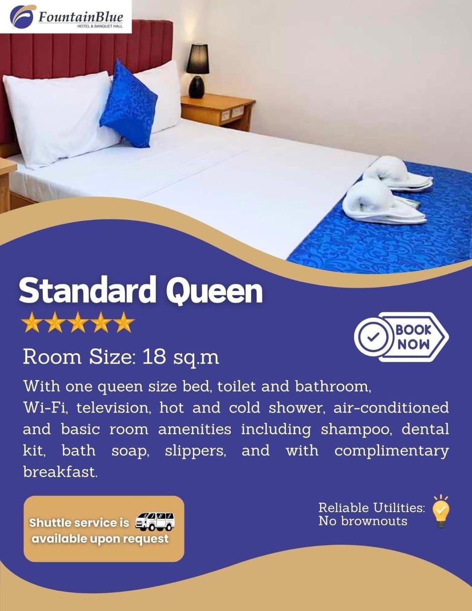 FountainBlue Hotel and Banquet Hall Hotel in Bicol