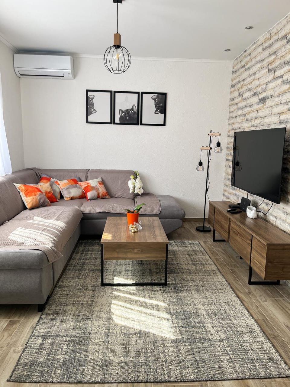 Communal lounge/ TV room, TV and multimedia, Living room, Seating area, Evening entertainment, air conditioner