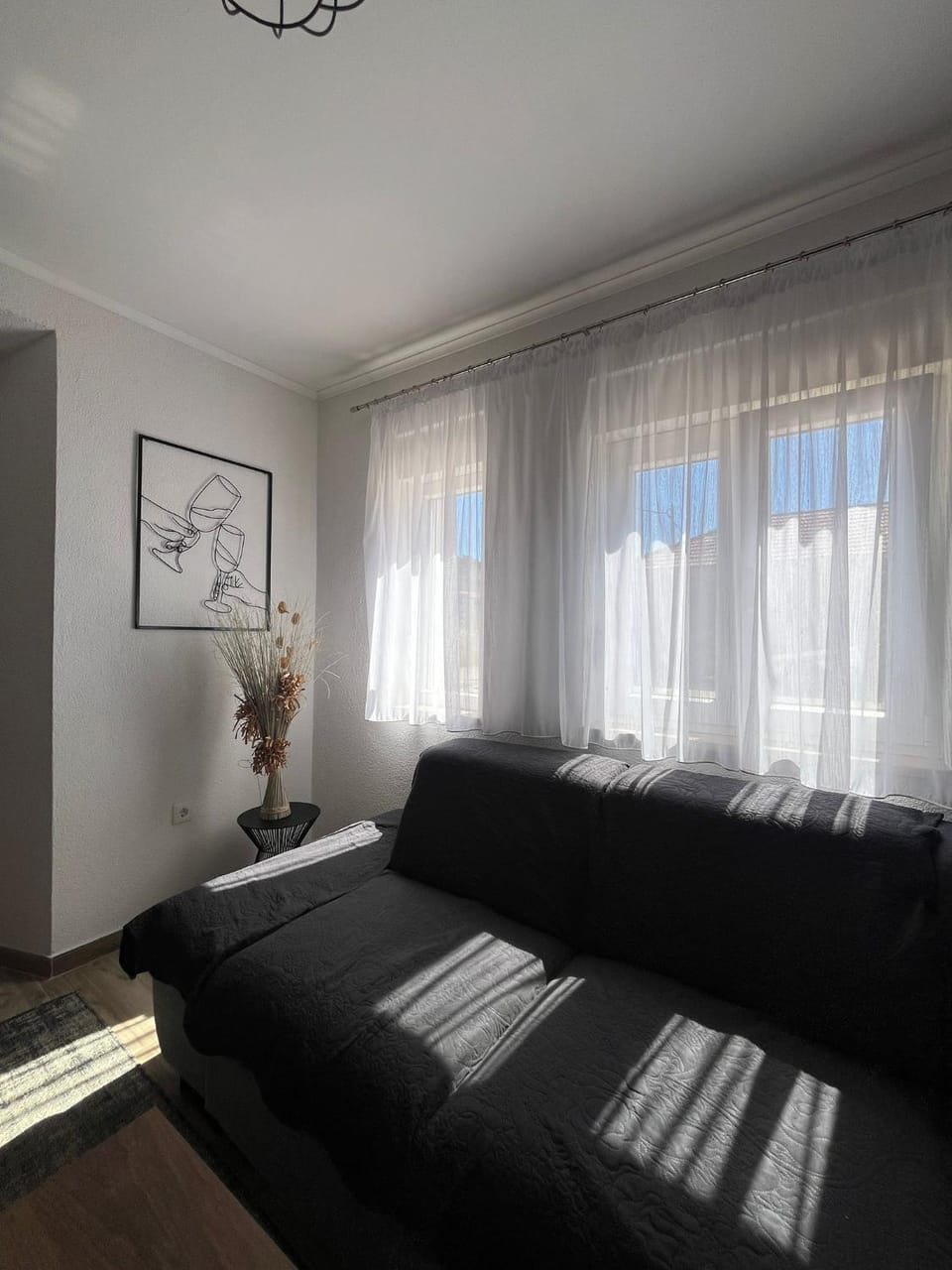 Living room, air conditioner