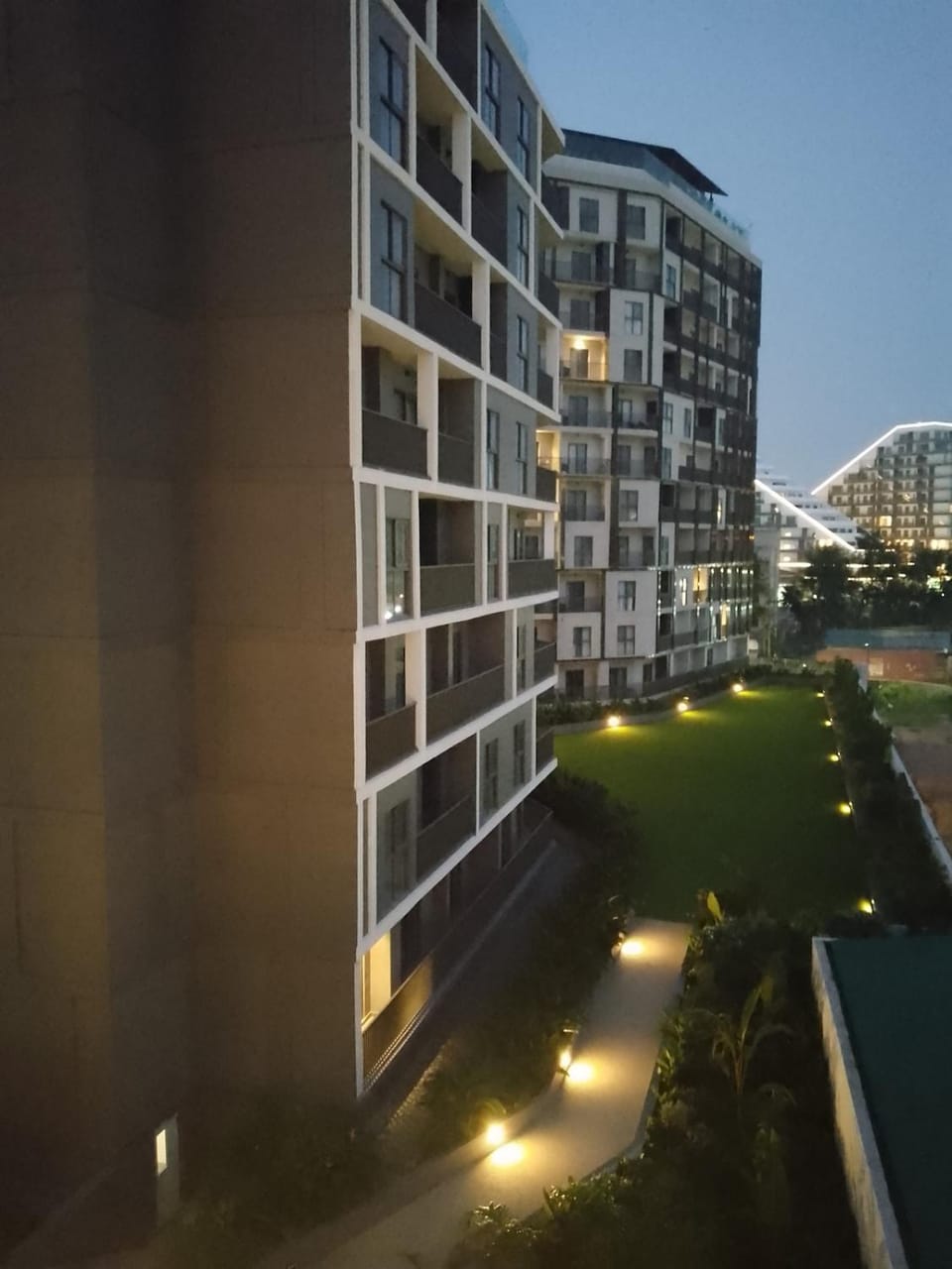 Property building, Night