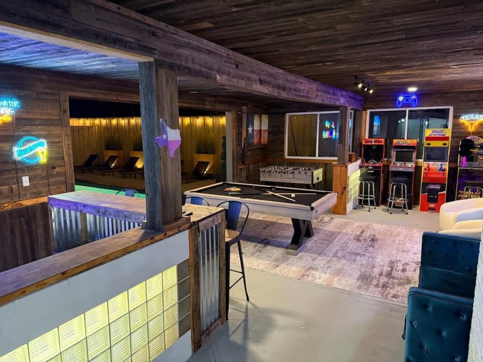 Family Paradise Playhouse includes Pool and Gameroom House in Dallas