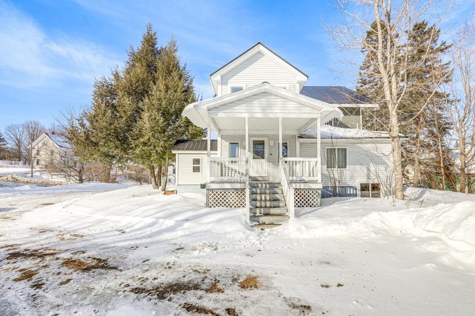 15 Mi to Canadian Border: Home w/ Yard! House in Maine