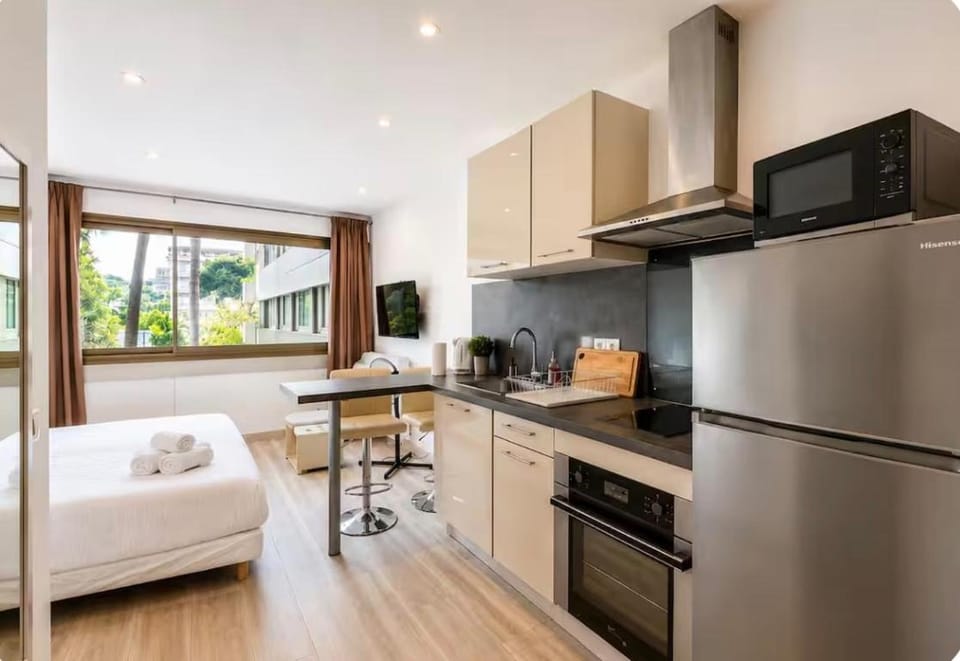 L'Elyo - Cosy Apt Cannes - 200m beach -AC- Parking Apartment in Cannes