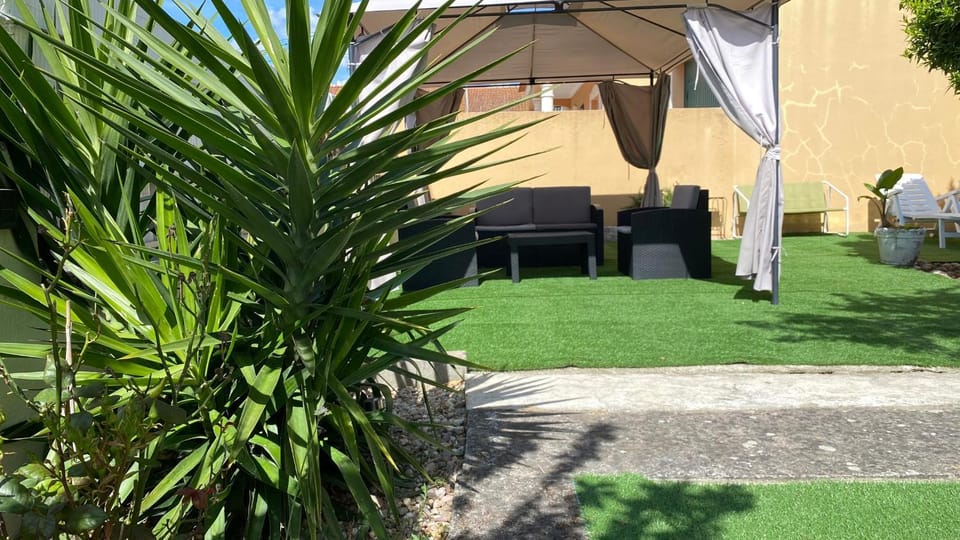 Patio, Spring, Day, Garden, Garden view