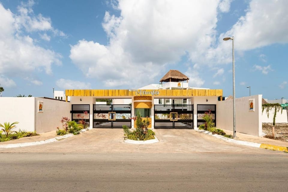 Casa Palancar with beautiful swimming pool and private palapa House in San Miguel de Cozumel