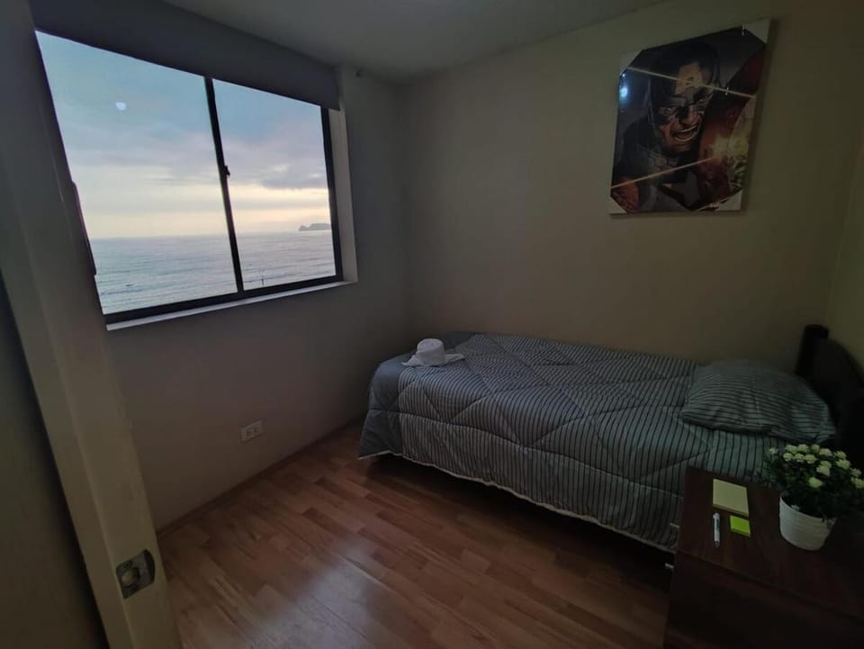 Bed, Bedroom, Landmark view, Sea view, wardrobe