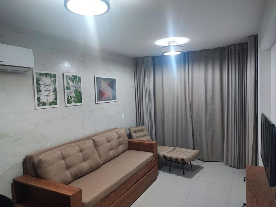Living room, air conditioner