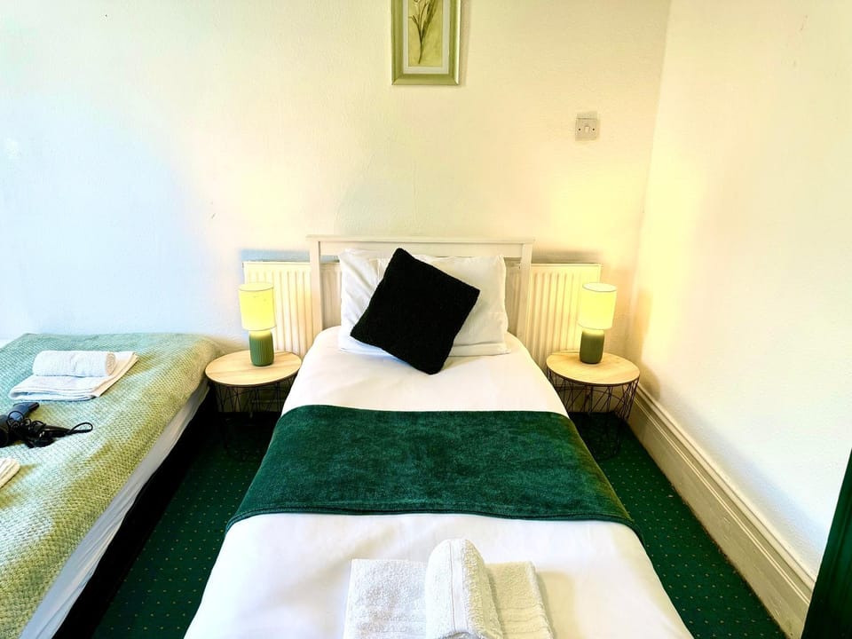 Bed, Living room, Photo of the whole room, Bedroom, towels