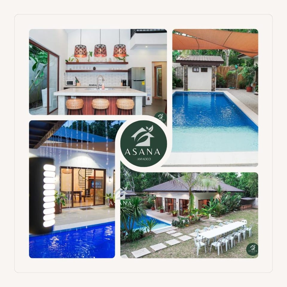 Modern Tropical 2BR Villa with Pool near Tagaytay Villa in Calabarzon
