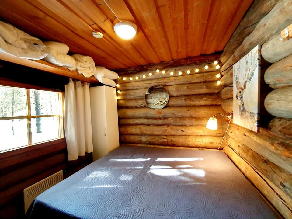 Kelorinne ladun ja järven läheisyydessä Chalet in Finland
