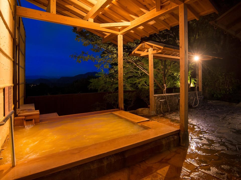 Night, Hot Spring Bath, Open Air Bath