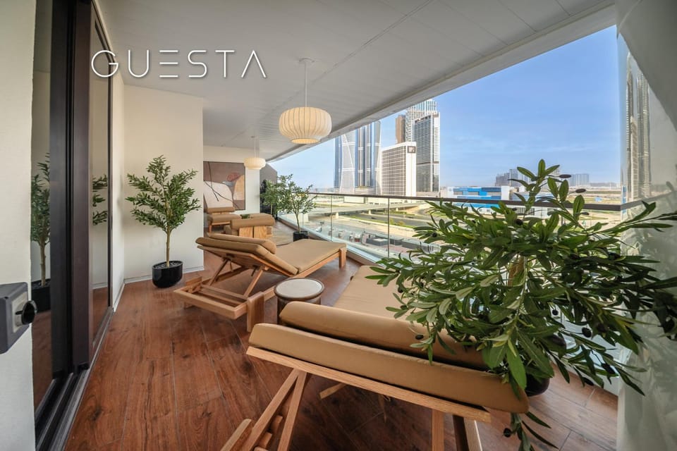 View (from property/room), Balcony/Terrace, City view