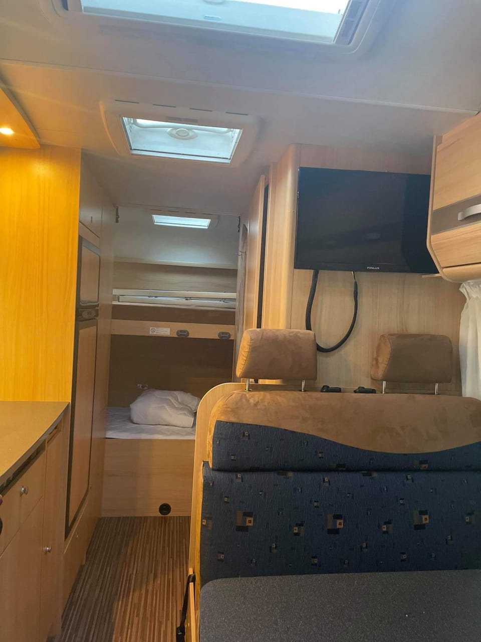 Motorhome in Northern Norway Campground/ 
RV Resort in Nordland, Norway