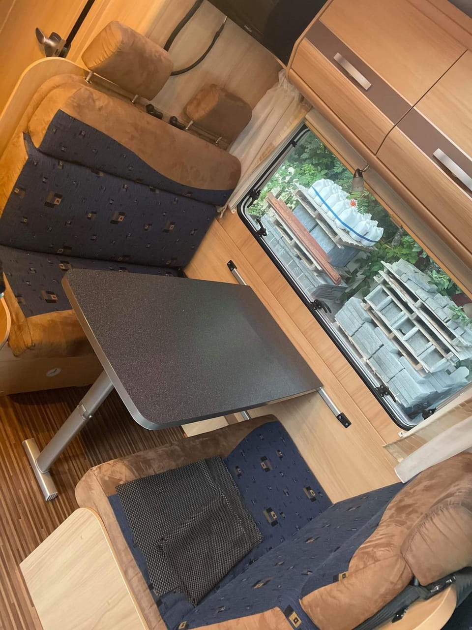 Motorhome in Northern Norway Campground/ 
RV Resort in Nordland, Norway