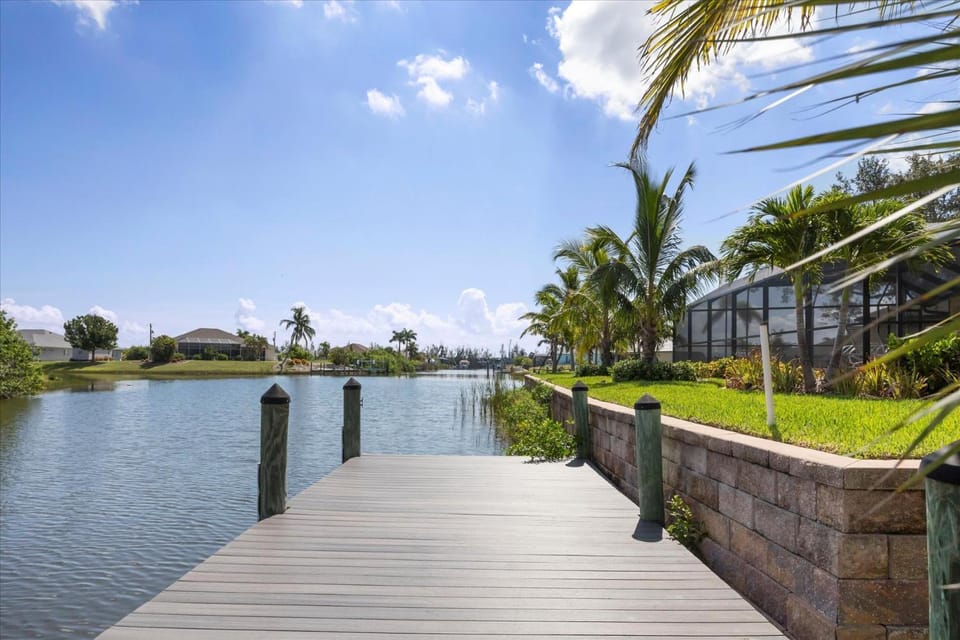 South Gulf Cove 3 Bedroom Canal Pool Home House in South Gulf Cove