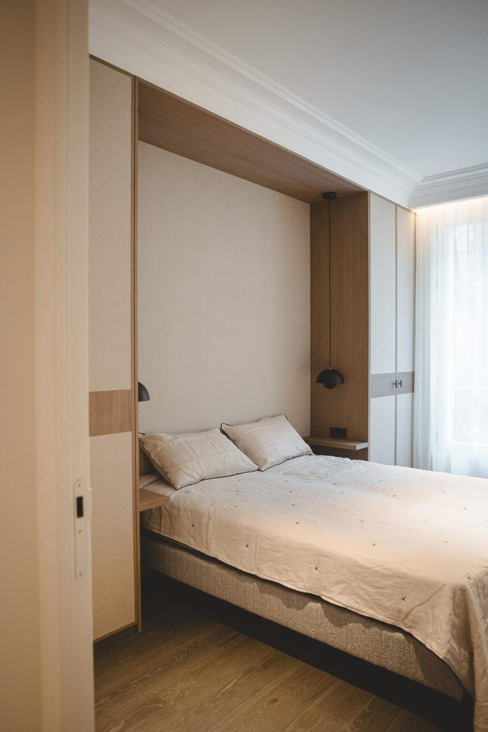 Bed, Photo of the whole room, Bedroom, wardrobe