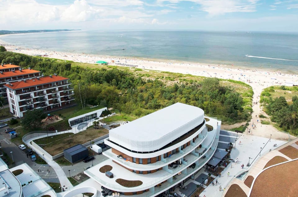Property building, Bird's eye view, Beach, Sea view