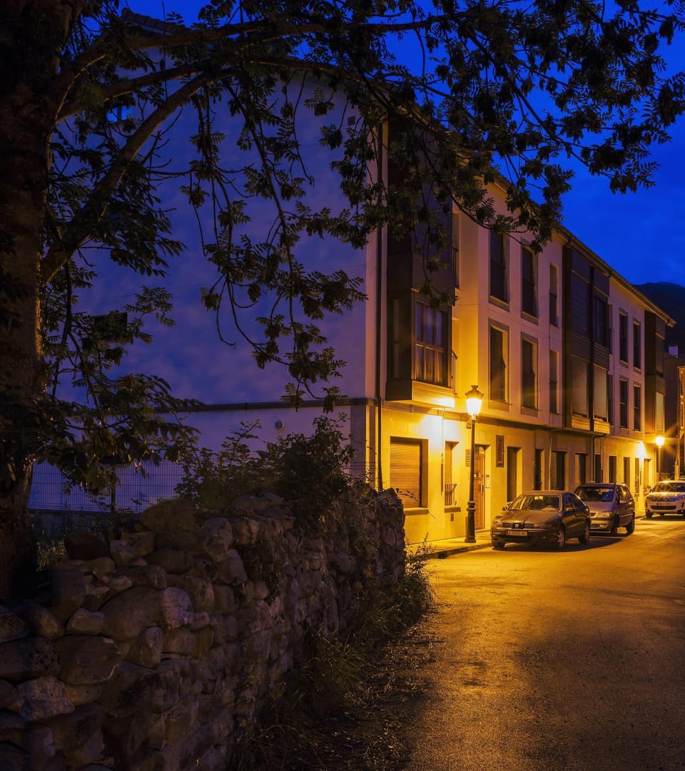 Property building, Night