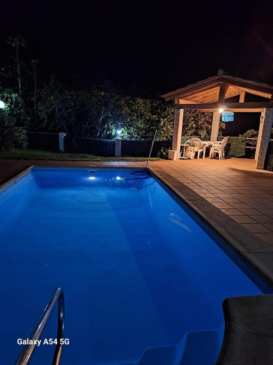 Night, Swimming pool