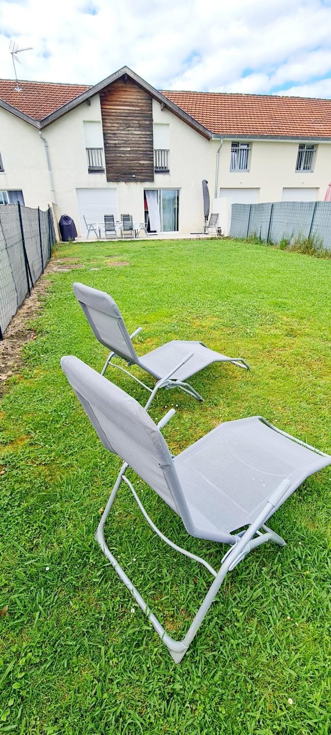 Garden, Garden view, sunbed