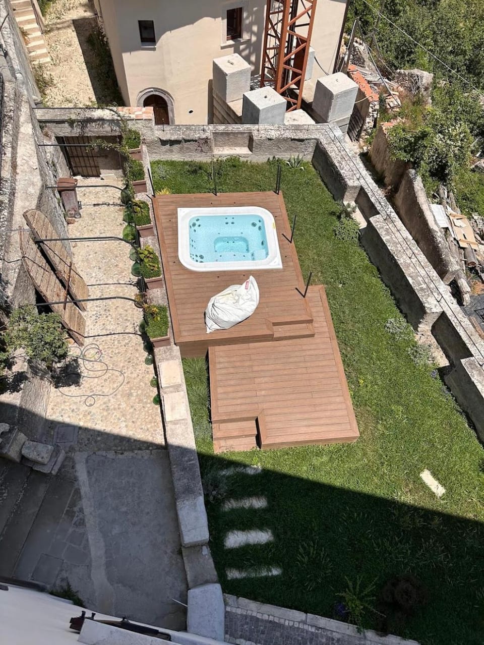 Bird's eye view, Pool view, Swimming pool