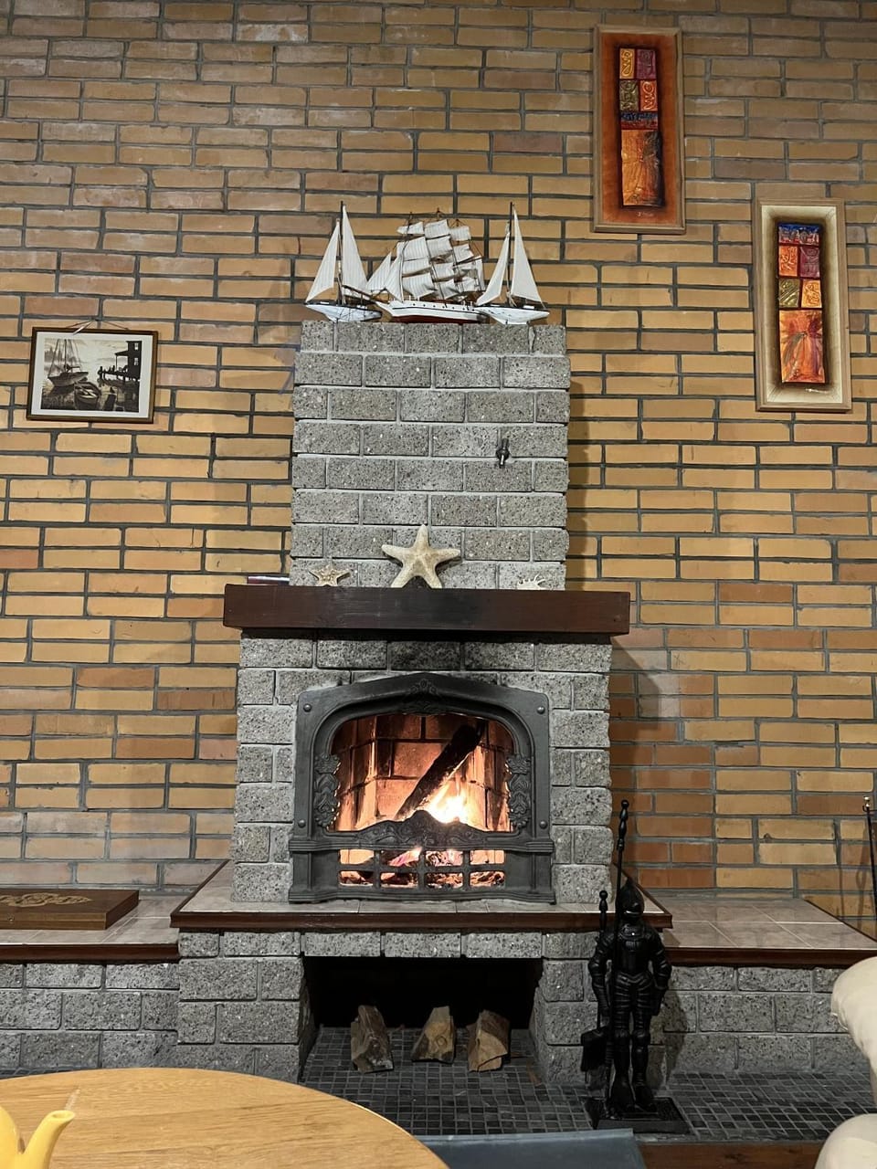 fireplace