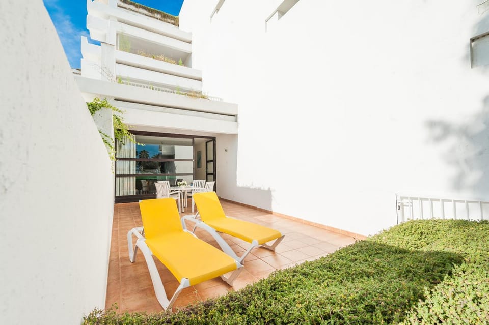 Garden, View (from property/room), Balcony/Terrace, Garden view, sunbed