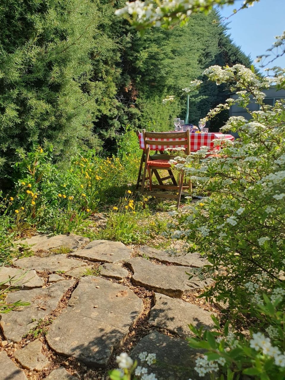 Spring, Day, Natural landscape, Garden, Garden view