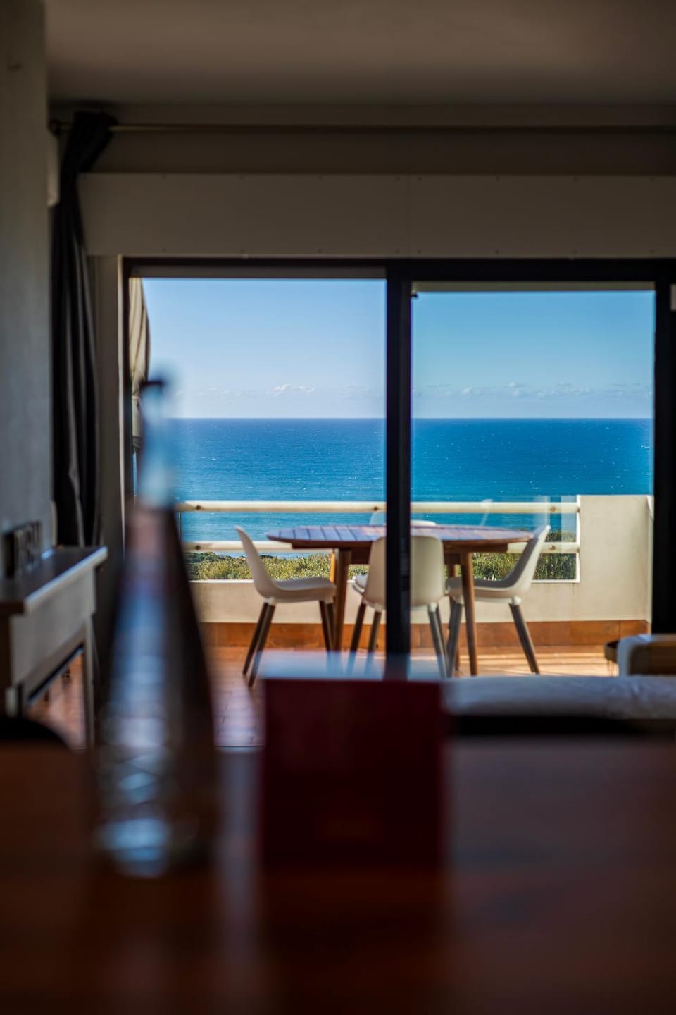 View (from property/room), Balcony/Terrace, Seating area, Dining area, Sea view