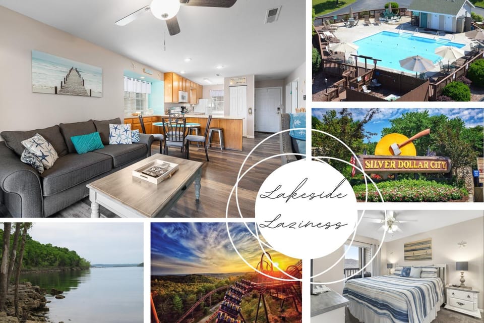 Living room, Swimming pool