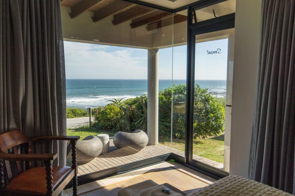 Natural landscape, View (from property/room), Bedroom, Sea view