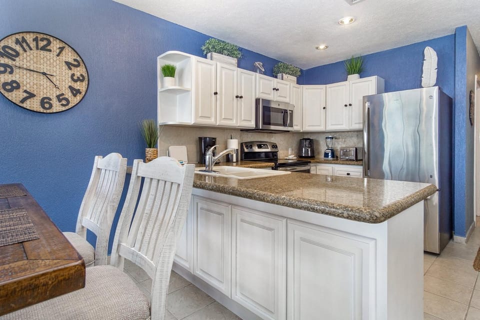 Kitchen or kitchenette, stove, kitchen