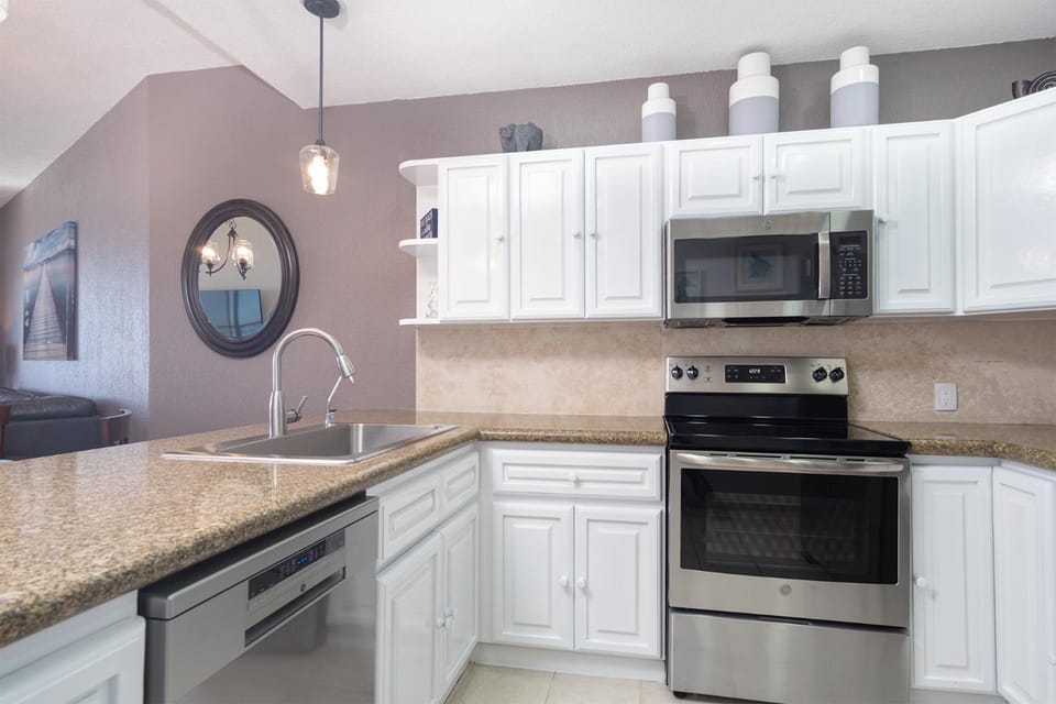 Kitchen or kitchenette, oven, stove, kitchen