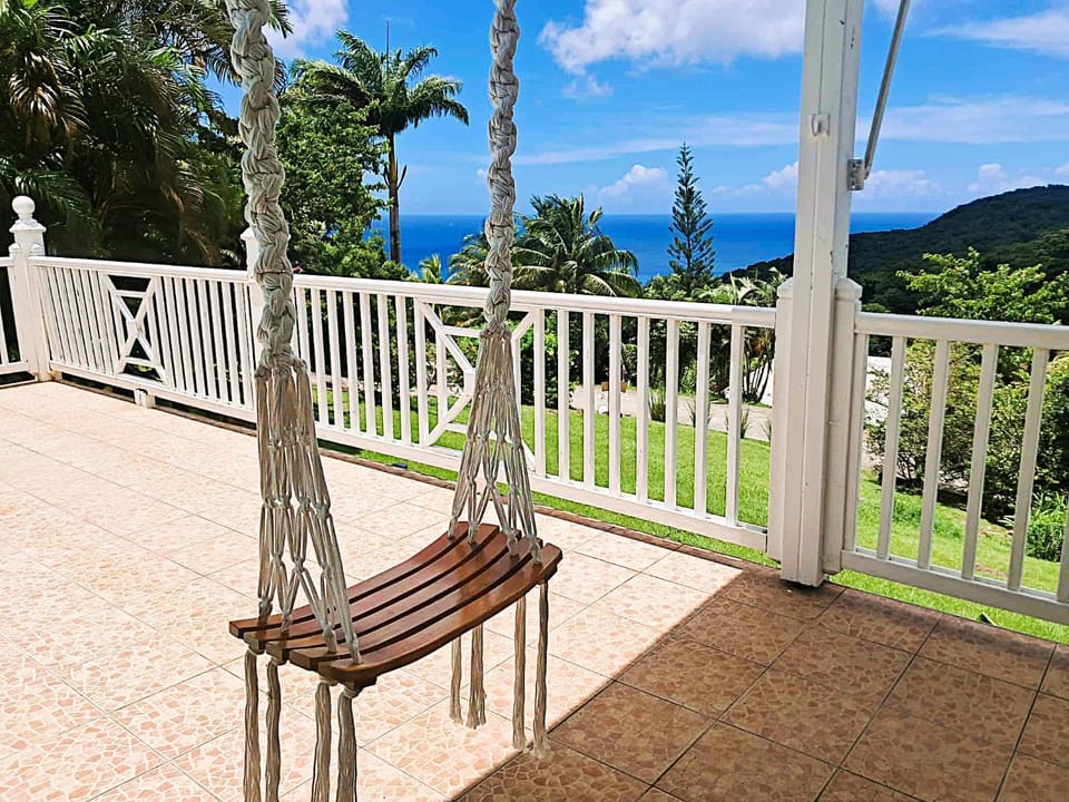 Patio, Natural landscape, Balcony/Terrace, Sea view