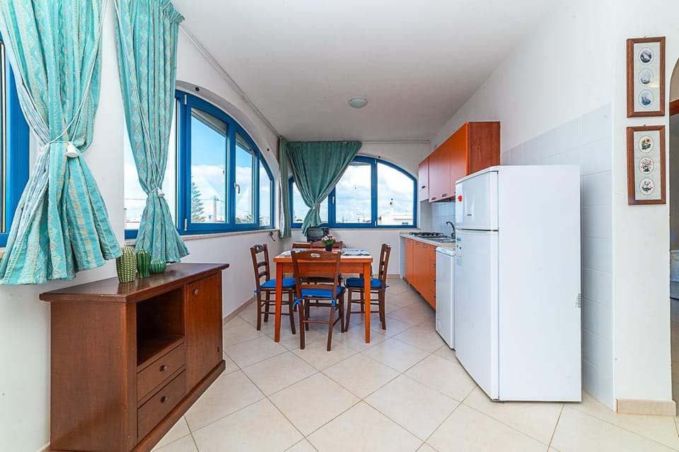 Living room, kitchen