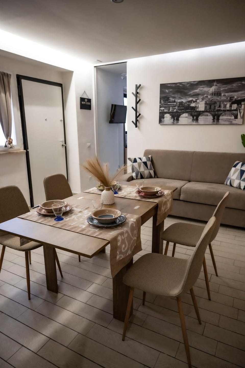 Living room, Dining area